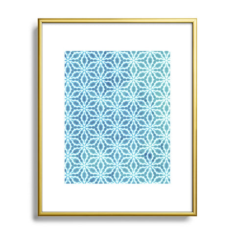 Emanuela Carratoni Aqua Decor Metal Framed Art Print