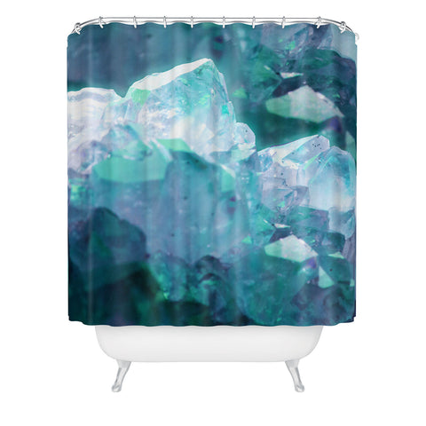 Emanuela Carratoni Artic Gem Shower Curtain