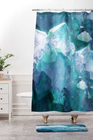 Emanuela Carratoni Artic Gem Shower Curtain And Mat