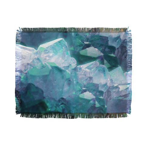 Emanuela Carratoni Artic Gem Throw Blanket