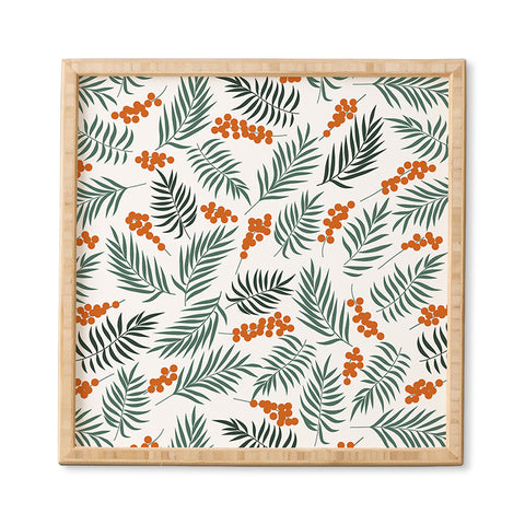 Emanuela Carratoni Autumnal Berries Framed Wall Art