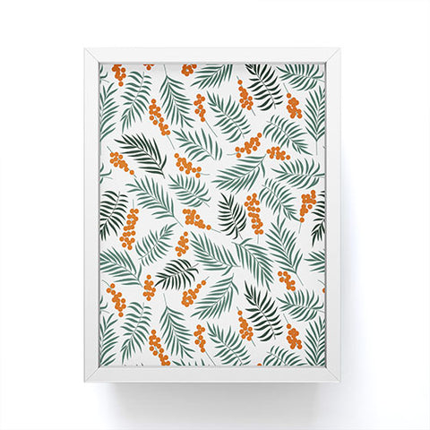 Emanuela Carratoni Autumnal Berries Framed Mini Art Print