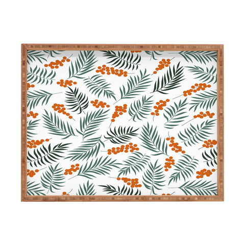 Emanuela Carratoni Autumnal Berries Rectangular Tray