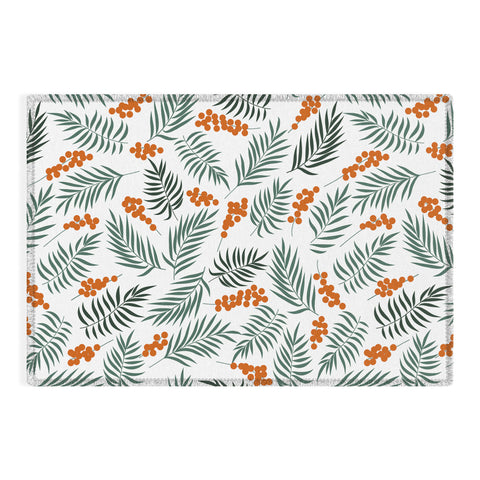 Emanuela Carratoni Autumnal Berries Outdoor Rug