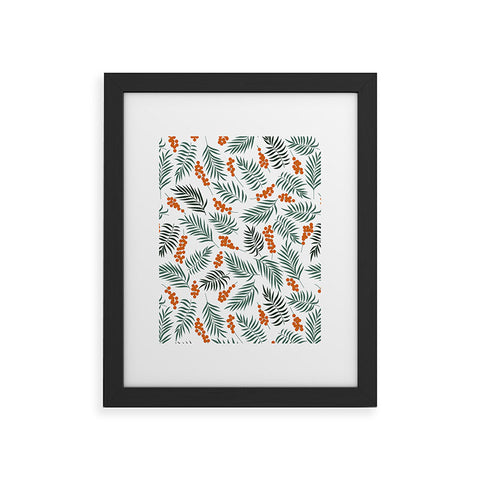 Emanuela Carratoni Autumnal Berries Framed Art Print