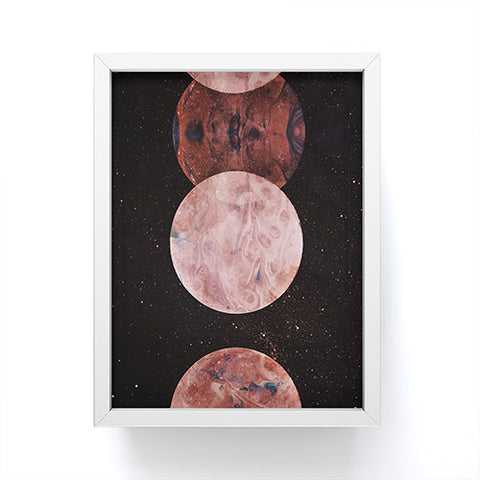 Emanuela Carratoni Autumnal Planets Framed Mini Art Print
