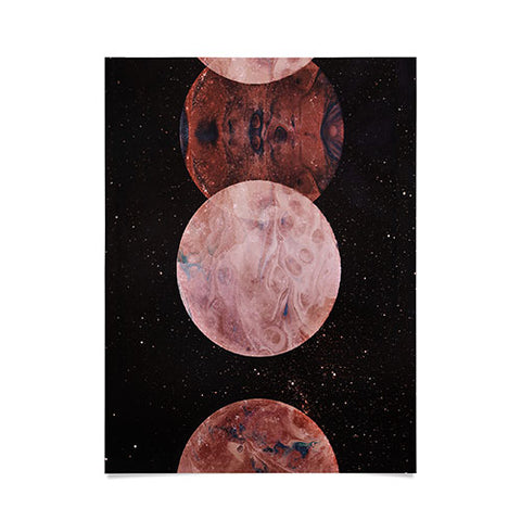 Emanuela Carratoni Autumnal Planets Poster