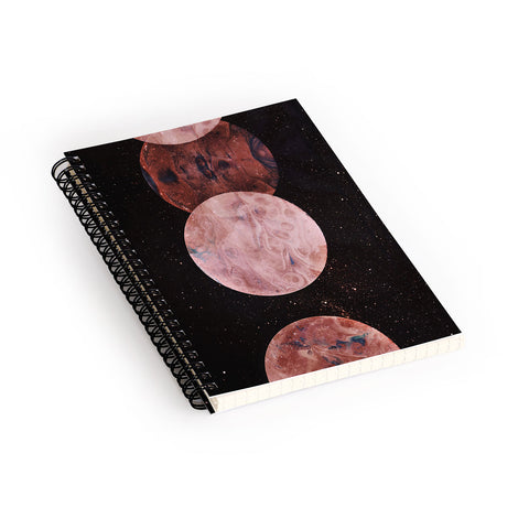 Emanuela Carratoni Autumnal Planets Spiral Notebook