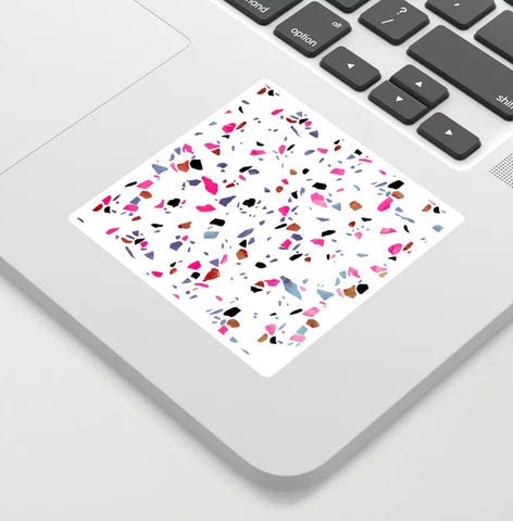 Emanuela Carratoni Autumnal Terrazzo Texture Vinyl Sticker