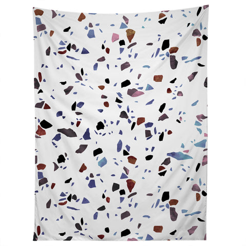 Emanuela Carratoni Autumnal Terrazzo Texture Tapestry