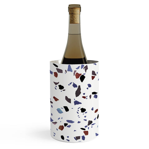 Emanuela Carratoni Autumnal Terrazzo Texture Wine Chiller