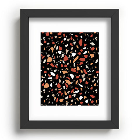 Emanuela Carratoni Baked Earth Terrazzo Recessed Framing Rectangle