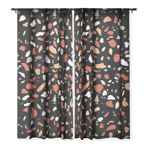 Emanuela Carratoni Baked Earth Terrazzo Sheer Non Repeat