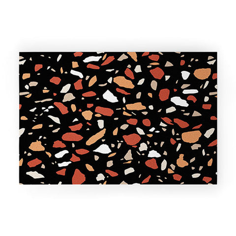 Emanuela Carratoni Baked Earth Terrazzo Welcome Mat