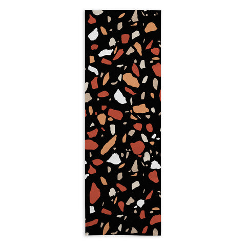 Emanuela Carratoni Baked Earth Terrazzo Yoga Towel