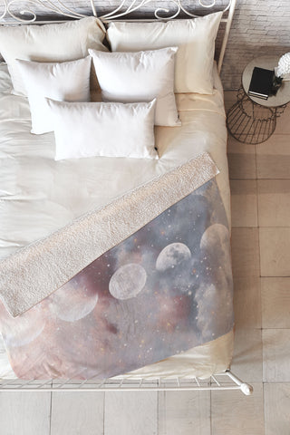 Emanuela Carratoni Before the Sunrise Fleece Throw Blanket