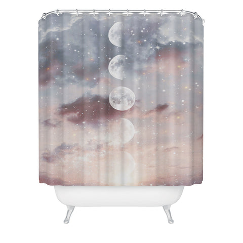 Emanuela Carratoni Before the Sunrise Shower Curtain
