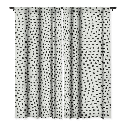 Emanuela Carratoni Black Polka Dots Blackout Non Repeat