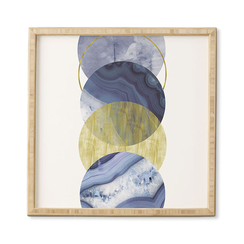 Emanuela Carratoni Blue Moonlight Framed Wall Art