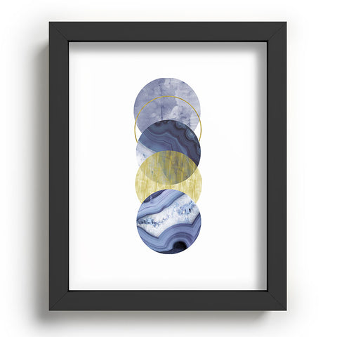 Emanuela Carratoni Blue Moonlight Recessed Framing Rectangle