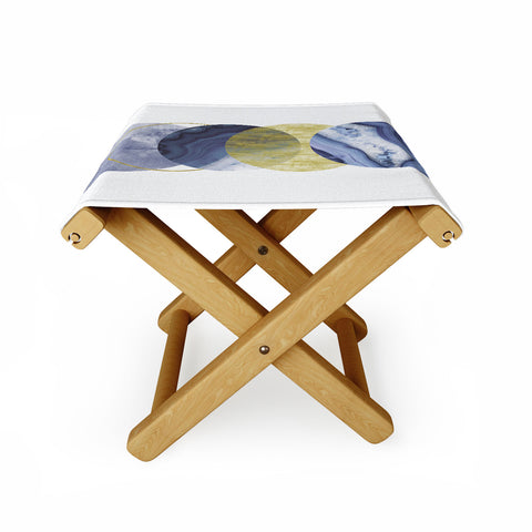 Emanuela Carratoni Blue Moonlight Folding Stool