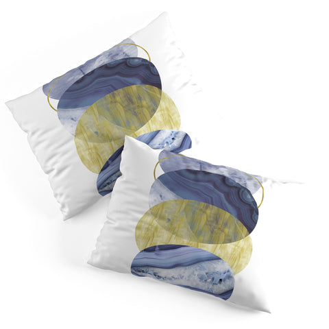 Emanuela Carratoni Blue Moonlight Pillow Shams