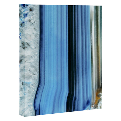 Emanuela Carratoni Blue Shadows Art Canvas