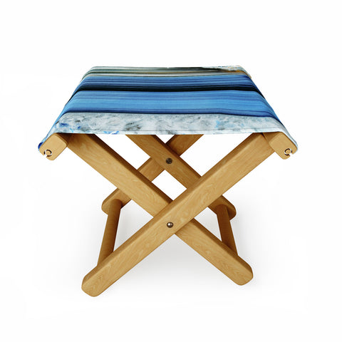 Emanuela Carratoni Blue Shadows Folding Stool