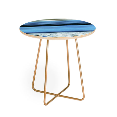 Emanuela Carratoni Blue Shadows Round Side Table