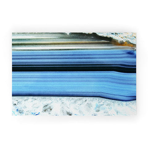 Emanuela Carratoni Blue Shadows Welcome Mat