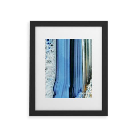 Emanuela Carratoni Blue Shadows Framed Art Print