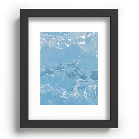 Emanuela Carratoni Blue Sky Marble Recessed Framing Rectangle