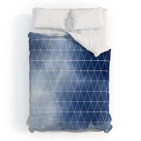 Emanuela Carratoni Blue Thunderstorm Comforter