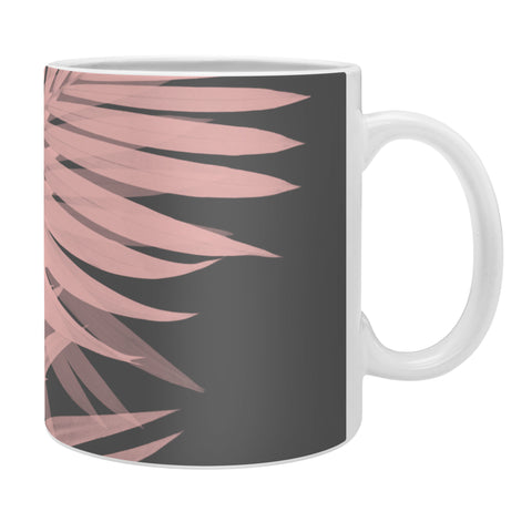 Emanuela Carratoni Blush Palm Leaves Coffee Mug