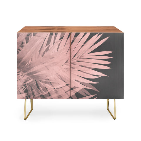 Emanuela Carratoni Blush Palm Leaves Credenza