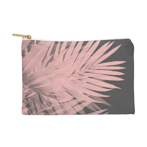 Emanuela Carratoni Blush Palm Leaves Pouch