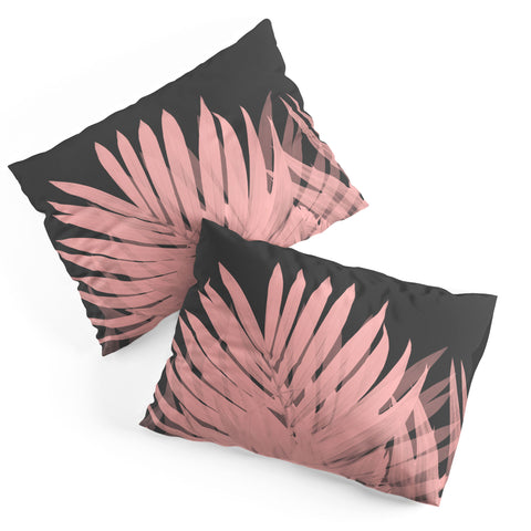Emanuela Carratoni Blush Palm Leaves Pillow Shams