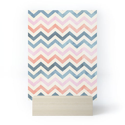 Emanuela Carratoni Boho Chevron Mini Art Print