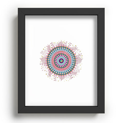 Emanuela Carratoni Boho Mandala Recessed Framing Rectangle