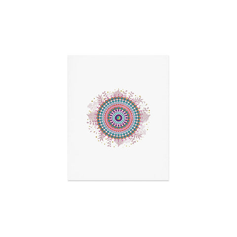 Emanuela Carratoni Boho Mandala Art Print