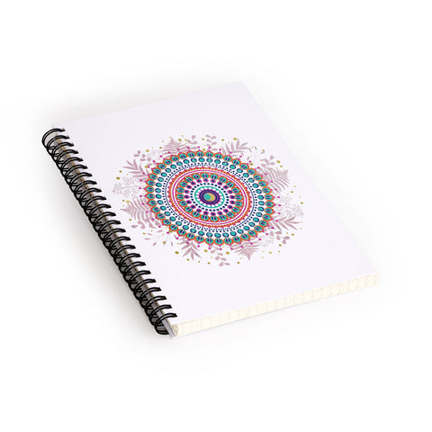 Emanuela Carratoni Boho Mandala Spiral Notebook