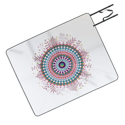 Emanuela Carratoni Boho Mandala Picnic Blanket