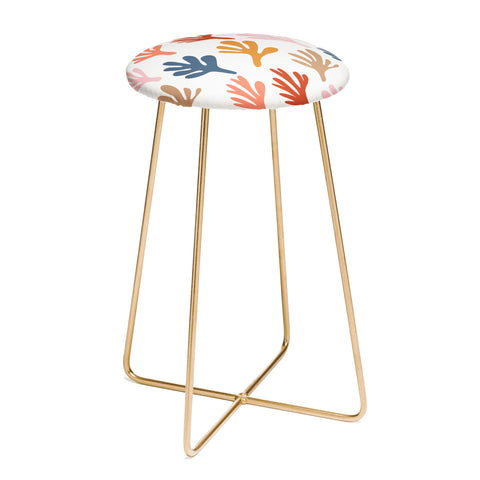 Emanuela Carratoni Bold Cut Out Theme Counter Stool