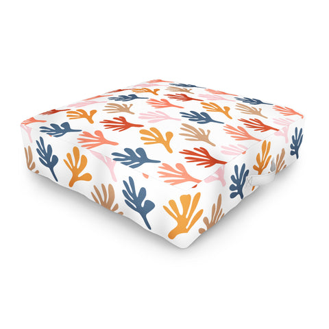 Emanuela Carratoni Bold Cut Out Theme Outdoor Floor Cushion