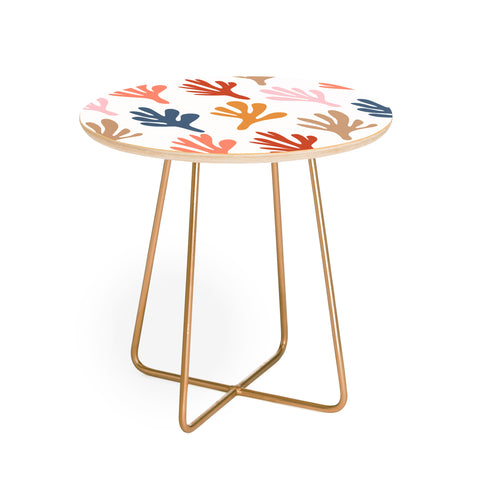 Emanuela Carratoni Bold Cut Out Theme Round Side Table