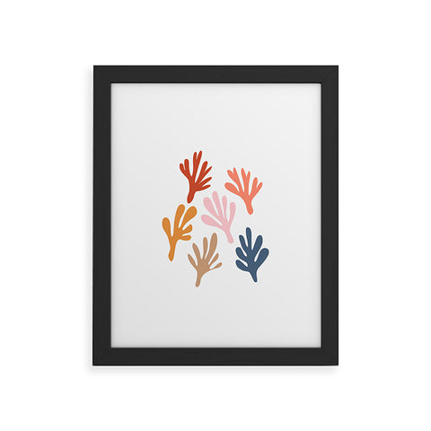 Emanuela Carratoni Bold Cut Out Theme Framed Art Print