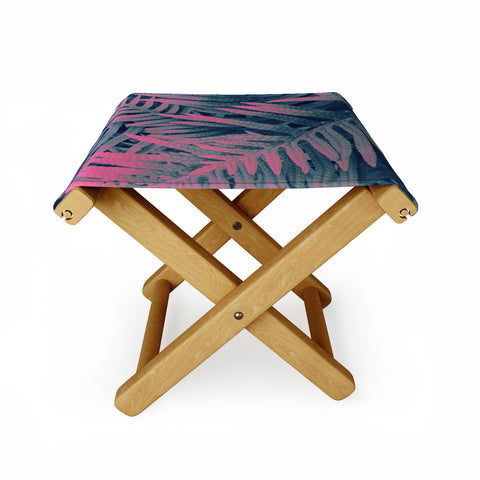 Emanuela Carratoni Bold Ferns Folding Stool