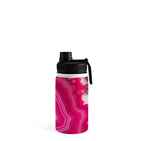 Emanuela Carratoni Bold Pink Agate Water Bottle