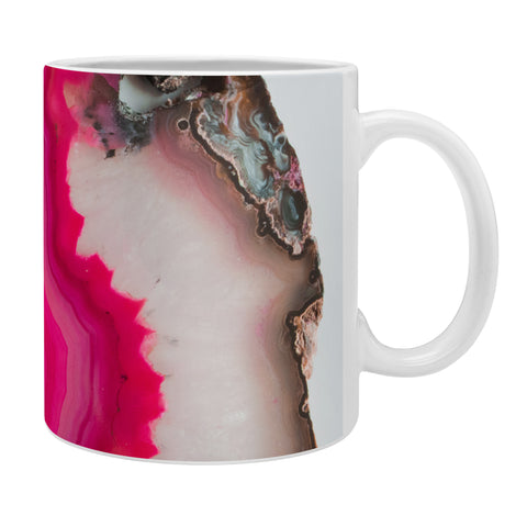 Emanuela Carratoni Bold Pink Agate Coffee Mug