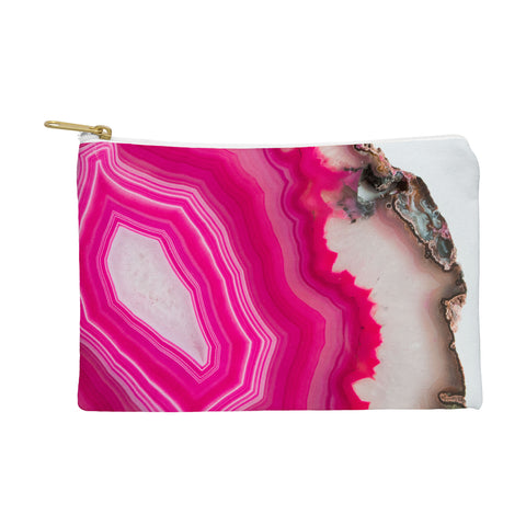 Emanuela Carratoni Bold Pink Agate Pouch